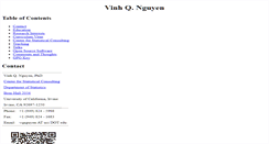 Desktop Screenshot of nguyenvq.com